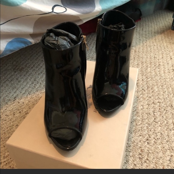 Burberry Peep-toe Heeled Booties - Picture 5 of 6